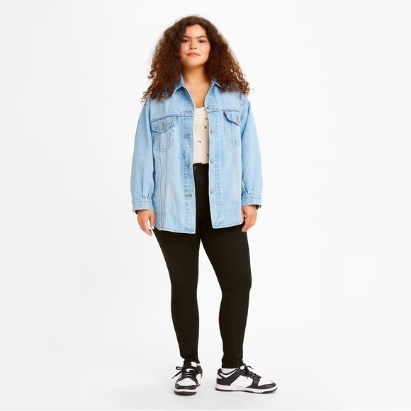 Levi's Denim - LEVI’S 720 High Rise Super Skinny Jeans Black Squared 27